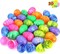 30Pcs 3.15'' Painted Jumbo Large Iridescent Easter Eggs for Kids Basket Stuffer